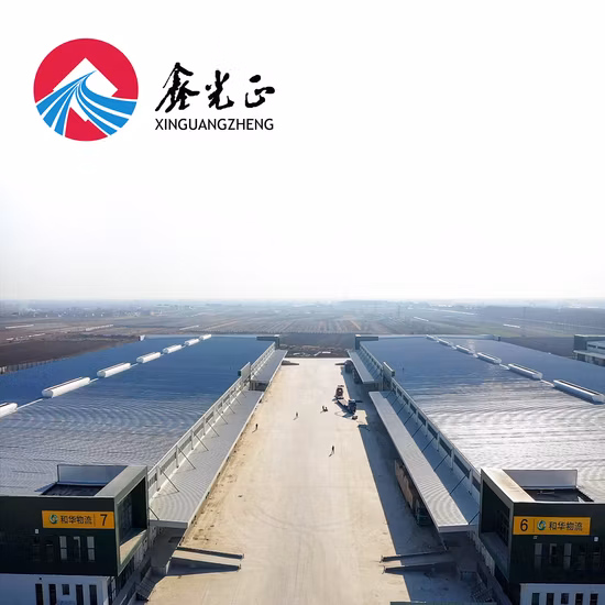 Estructura de acero prefabricada de acero prefabricada del hangar del taller de Warehouse del edificio rápido de la estructura