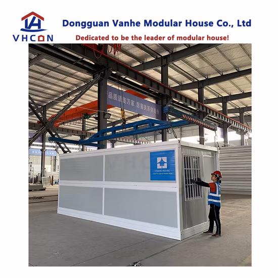 China Cheap Prefab 20FT 40FT Foldable Modular Luxury Living Flat Pack Prefabricated Folding Container House for Sale