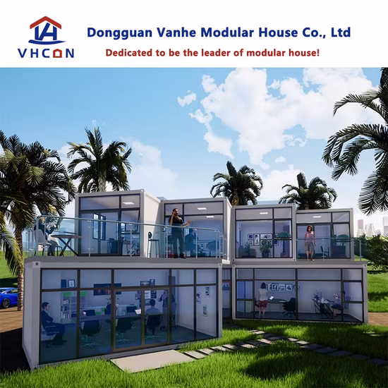 Casas de contenedores Casa de contenedores de lujo portátil Casas prefabricadas de contenedores de vida móvil